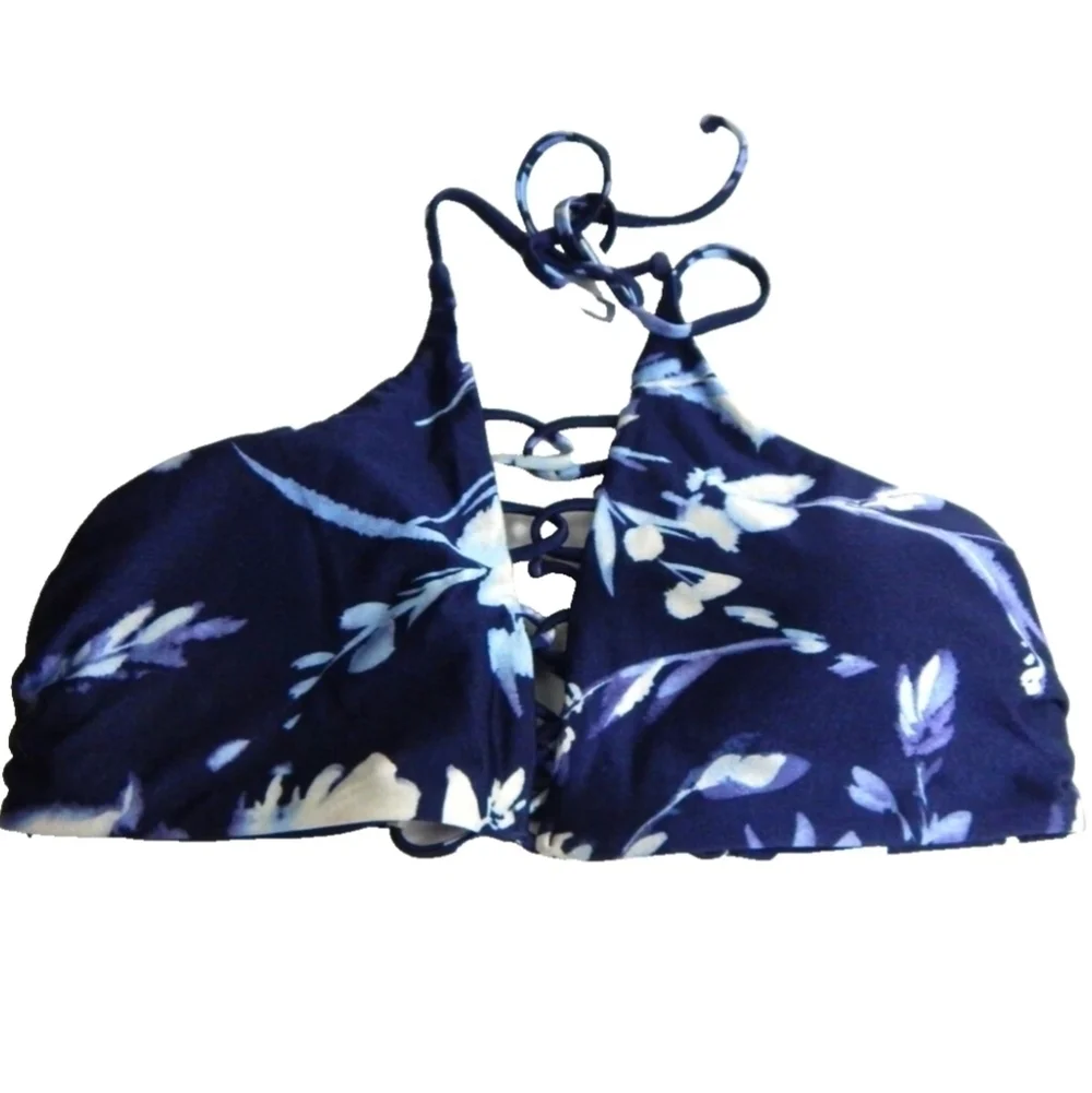 Athleta Aqualuxe Loop Bikini Top